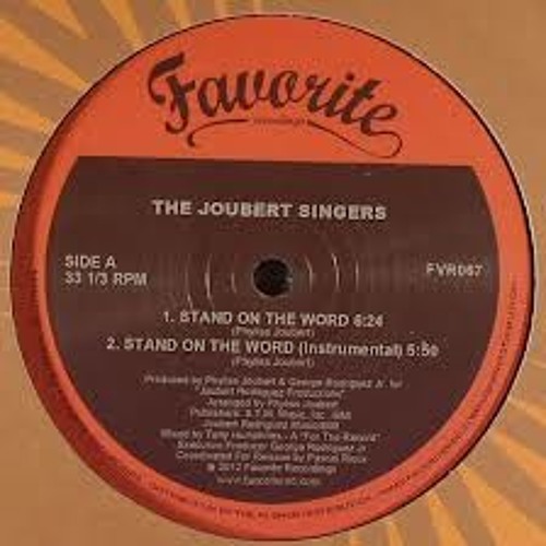 Joubert Singers - Stand On The Word - Tony Humphries Mix