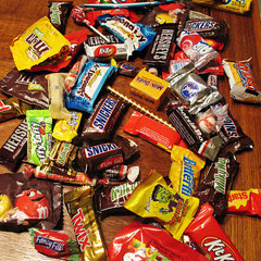 HR - Gorges on Leftover Halloween Candy