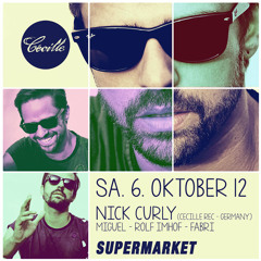 Rolf Imhof DJ-Set @ Club Supermarket 06.10.2012 (Warm-up for NICK CURLY)