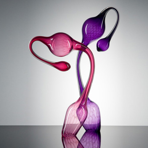 Фаллоимитатор Sexus Glass двусторонний, бесцветный, 16 см 912122 - Sexus Glass - Цветные - Купить