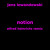 Artwork for jens lewandowski - notion - alfred heinrichs rmx