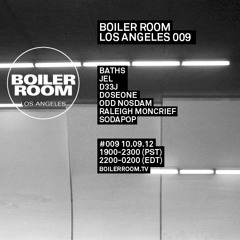 Baths LIVE in the Boiler Room Los Angeles