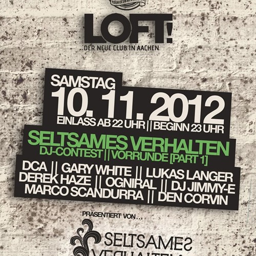 DEN CORVIN's first Gig @ Loft! Club Aachen 10.11.2012