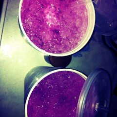 purple in my cup.