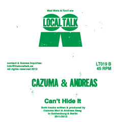 Cazuma & Andreas - Cant Hide It (LT019, Side B)