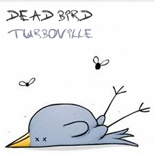 cartoon dead bird