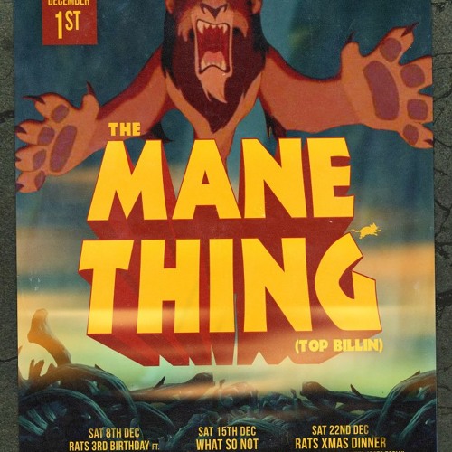 The Mane Thing Live @ Rats 4 8 12
