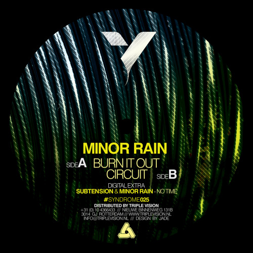 Minor Rain - Burn It Out [SYNDROME025]