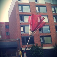 Raining Umbrella