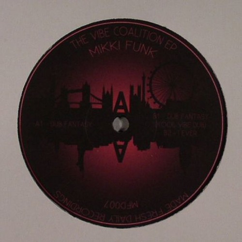 Mikki Funk - The Vibe Coalition EP (inc. Kool Vibe Remix) 12" - BACK IN STOCK @ JUNO