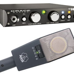 Acoustic Guitar - Grace m101 & AKG C414 B-XLS