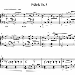 Stephan König Prélude Nr. 3 (CD "Stephan König - 12 Préludes für Klavier")