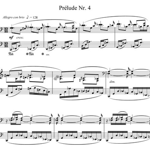 Stephan König Prélude Nr. 4 (CD "Stephan König - 12 Préludes für Klavier")