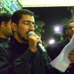 ابا ذر الحلواجي في صحن الامام الحسين عليه السلام عاشوراء
