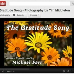 The Gratitude Song by Michael Farr