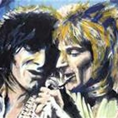 "Stay With Me" - Rod Stewart & Ron Wood (live)