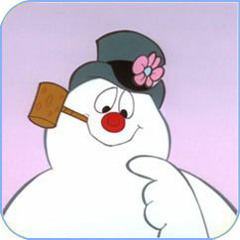 Frosty the Snow Man played by Michael D. Koehler
