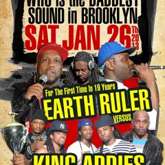 King Addies vs. Earth Ruller ad