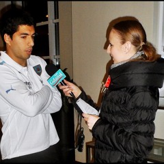 Luis Suárez dla Radia Gdańsk przed sparingiem Urugwaj - Polska [Gdańsk, 13/11/2012]