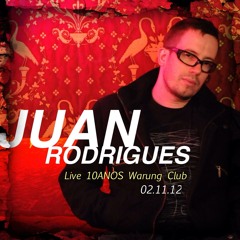 Juan Rodrigues @ 10 ANOS Warung Beach Club 02.11.2012