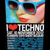I Love Techno 2012 (Exclusive) DJ mix artwork - Electronic music tracklist cover image