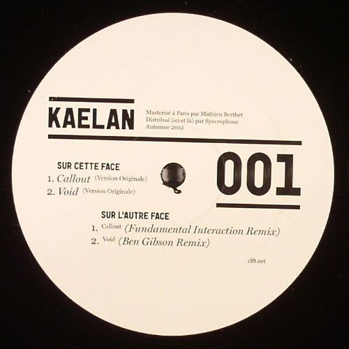 CLFT001 - Kaelan - Carillon Ep 12" (Vinyl Only)
