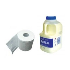 Milk and Toilet Roll