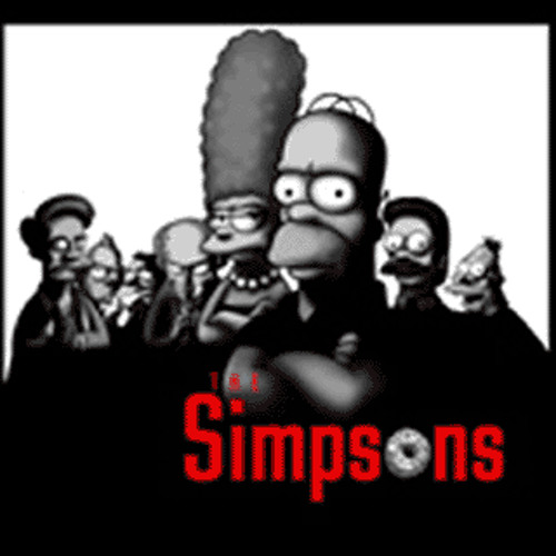 Vintage Simpsons Sopranos シンプソンズ　00s L The Simpsons × Vintage Vintage The Simpsons x The Sopranos