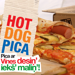 Radio PicaLulu HotDog pizza