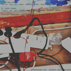 bin da zu haus-sænder vs. great dynamo / toursingle herbst/winter 12