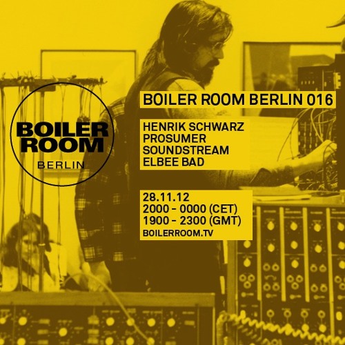 Soundstream 60 min Boiler Room Berlin DJ Set