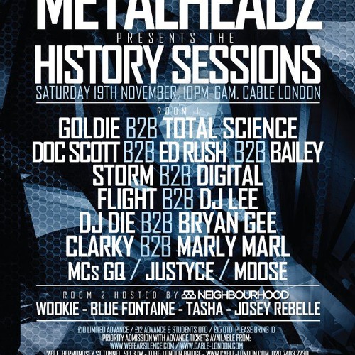 Marly Marl B2B Clarky Pt2(1) metalheadz history sessions cable london