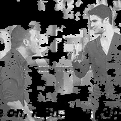 Darren Criss - Obama fistbumb - Darren only cut
