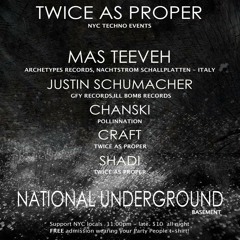 Mas Teeveh @ National Underground (New York) 9-11-2012