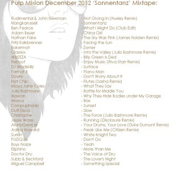 Pulp Mixion - December 2012 'Sonnentanz' Mixtape