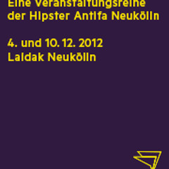 Magnus Klaue - Hipster Antifa Veranstaltung (4.12.2012)