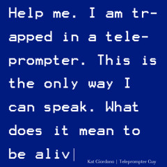 Teleprompter Guy (live version, click for lyrics)