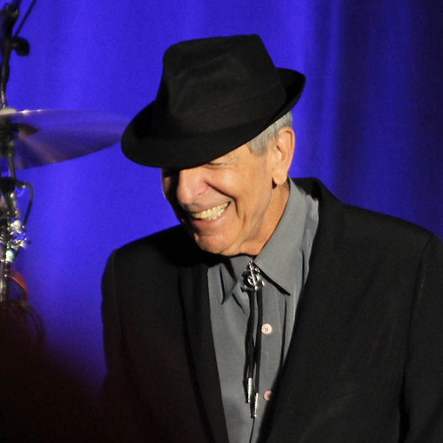 Leonard Cohen in Montreal 28/11/12 Premiere of ' Show me the place '