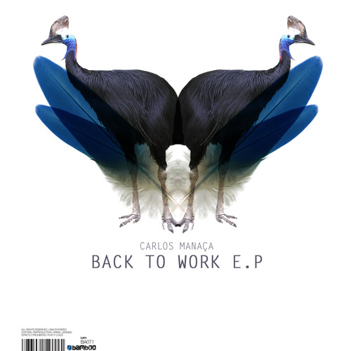 Carlos Manaça - Back To Work - Original Mix  - OUT NOW | Bamboo Music