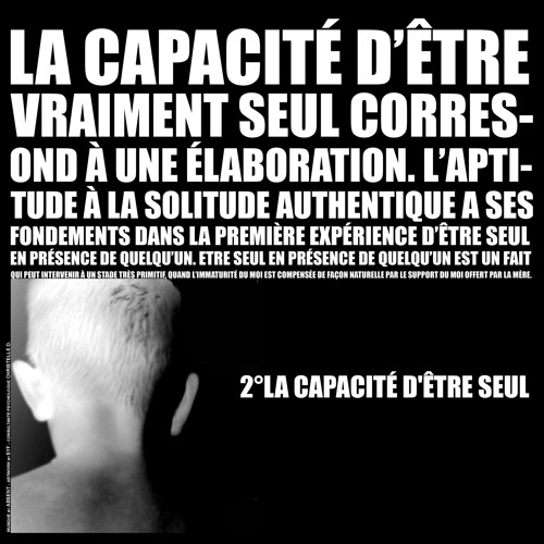 La capacité à être seul