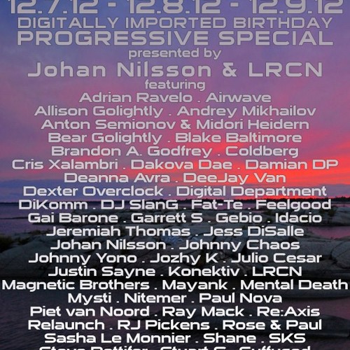 Mysti - Digitally Imported 13th Birthday (December 2012)