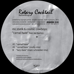 RC037 (digi only) Mr. Statik & Cosmic Cowboys - lazy daze