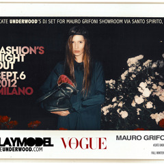 CATE UNDERWOOD - VOGUE Fashion Night Out MIX (Mauro Grifoni showroom, Milan)