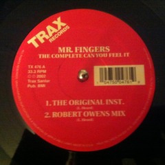Mr.Fingers - Can You Feel It Instrumental (Cover VRZN)