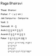 Raga Bhairavi [Mandala - Healing Ragas  Music for Relaxation, Sleep and  Beyond]