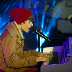 Justin Bieber 'Let It Be' Live From Times Square   New Year's Eve 2011