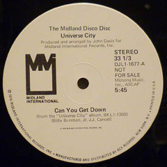 Universe City - Can You Get Down [M. Hook Edit]