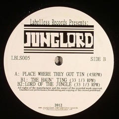 Junglord - The Haun' Ting (OUT NOW! On 12" Vinyl - Labelless Records)