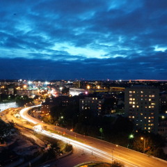 Over the roof tops