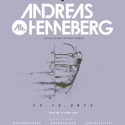 Andreas Henneberg at Wild Bunch - Tel Aviv Israel